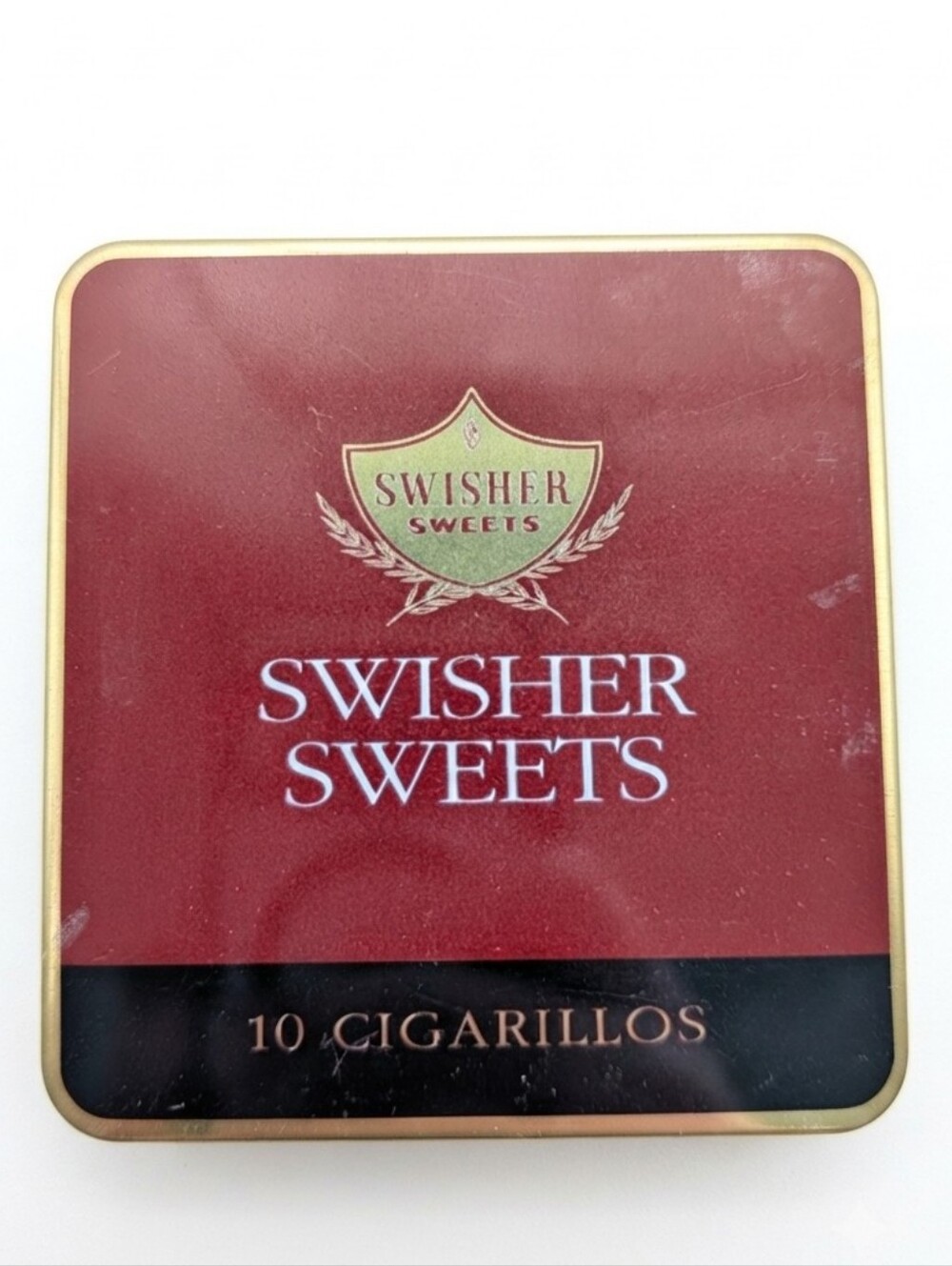 1990s Swisher Sweets Metal Cigarillo Tin Collector Piece